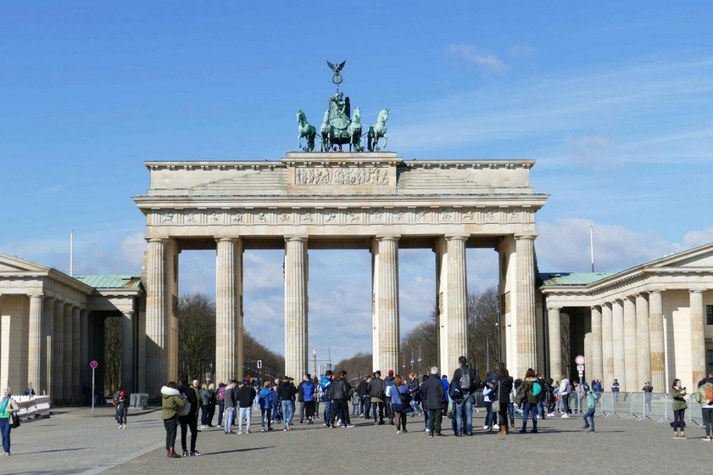 Berlin, Brandenburg Gate.
