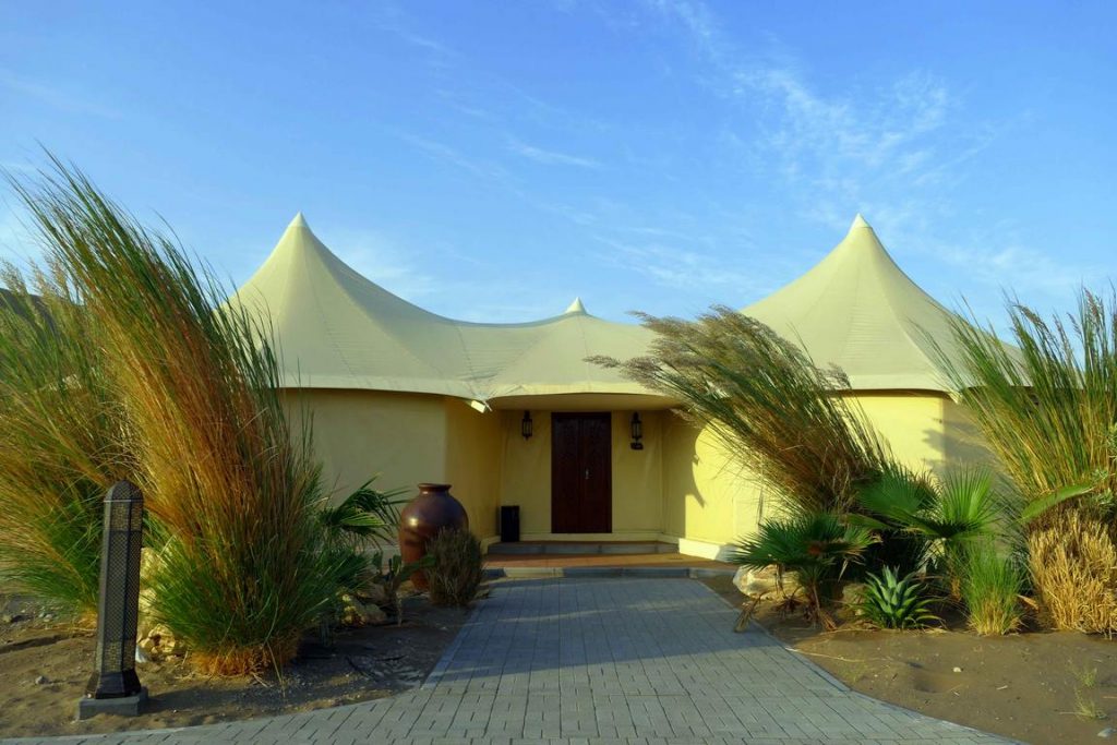 Double tent, Dunes by al Nahda resort.