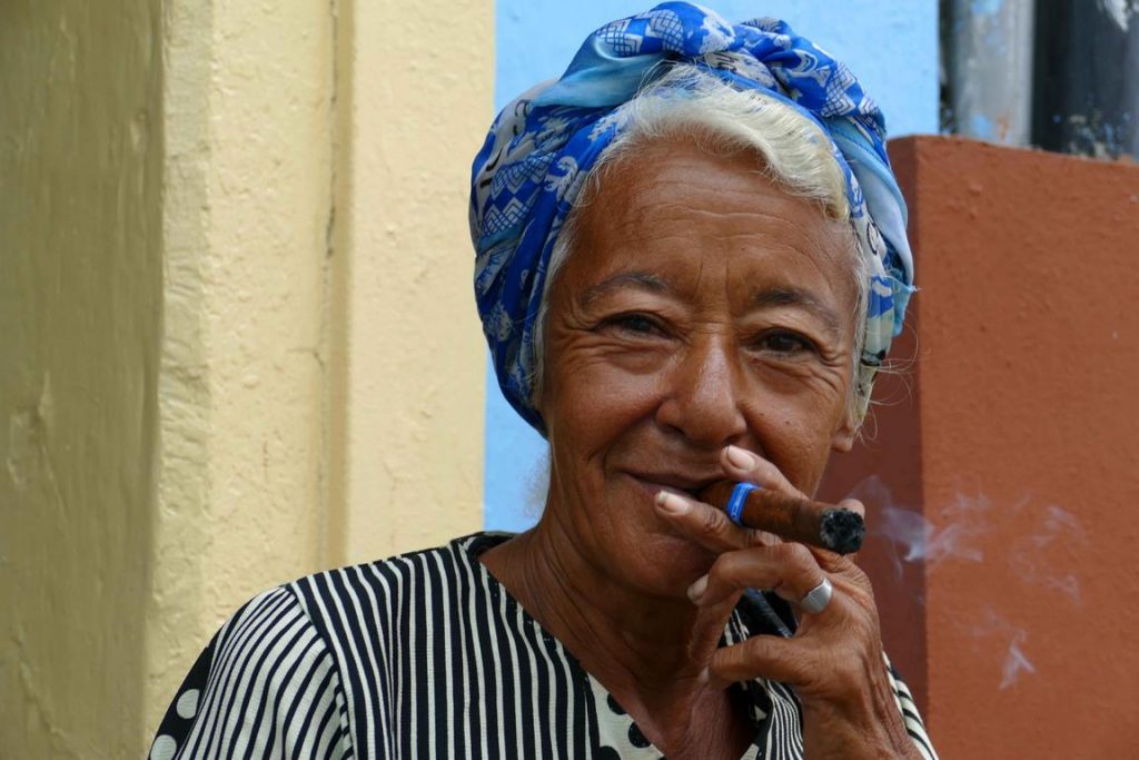 Santiago de Cuba. Havana smoker.