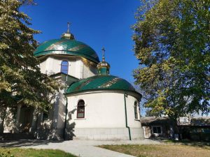 Roumanie. Tulcea. Petite église orthodoxe.
