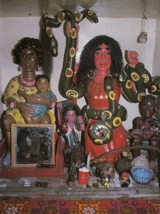 Voodoo altar. Benin. Gabin Djimassé.