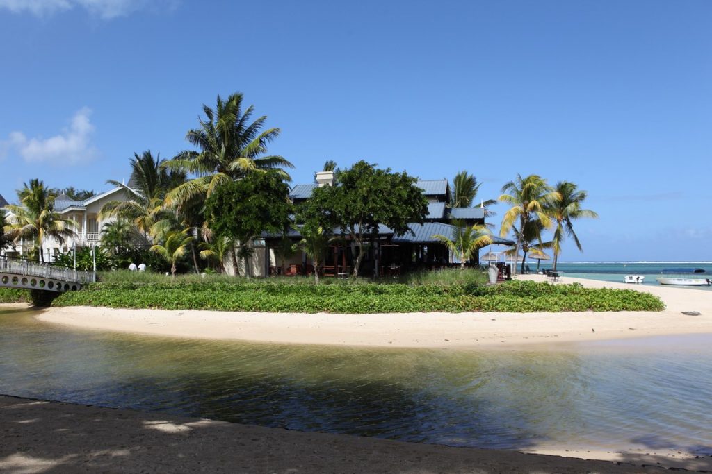 Une des plages du Heritage Le Telfair.