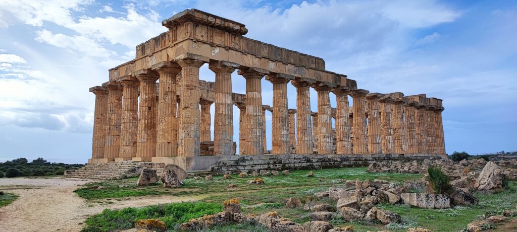 Sicile. Sélinonte. Temple E, dit de Héra.