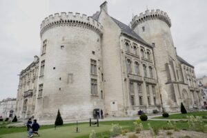 Angoulême. Medieval and neo-Gothic (19th century) in style, the Château d'Angoulême houses the town hall.