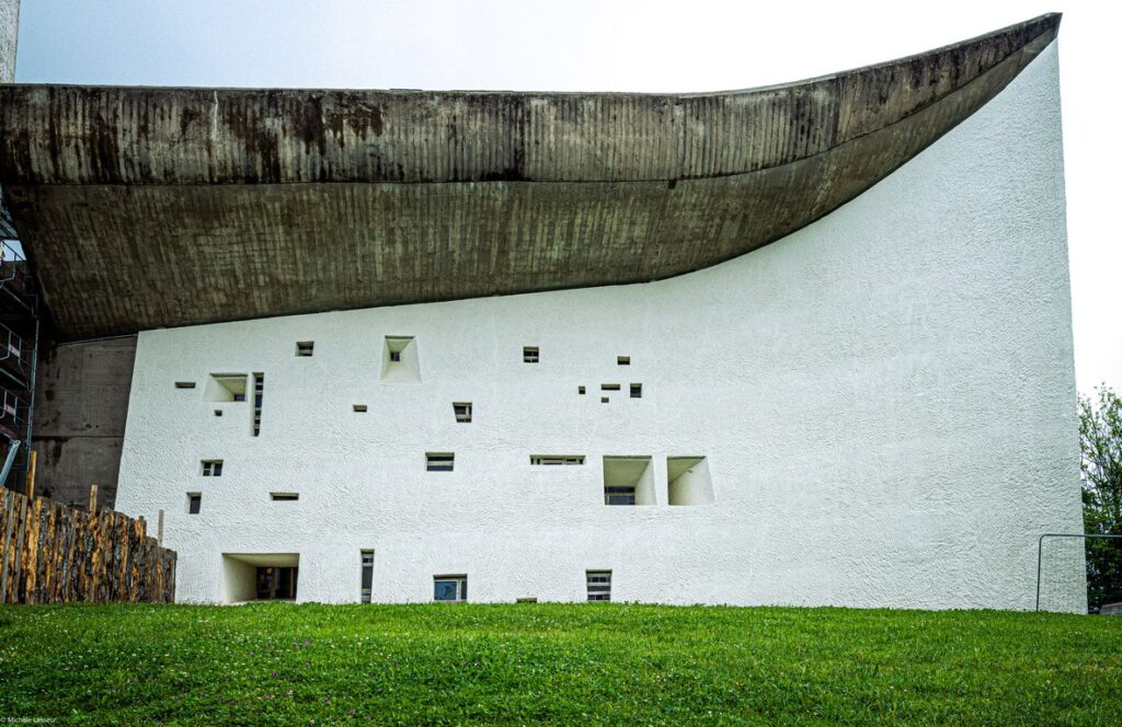 Chapelle de Ronchamp, Notre-Dame-du-Haut. Architecte Le Corbusier. © M.Lasseur.