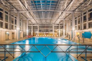 Luxeuil-les-Bains. The majestic thermal baths are part of the Chaîne Thermale du Soleil. Adrien Michel.