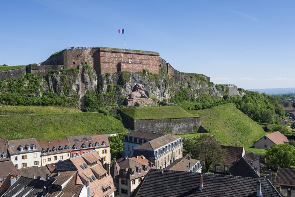 Belfort. Le lion et la Citadelle. © Regis Ravegnani.