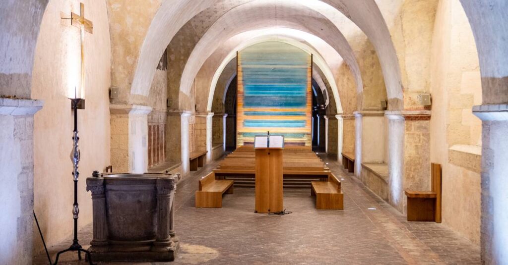 Crypte de la Cathédrale de Chartres.