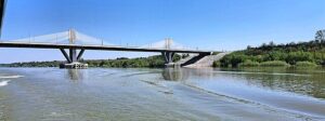Le pont de l'Europe entre Calafat et Vidin est construit dans une zone où le Danube mesure environ 1 300 mètres de large. Le pont a une longueur d'environ 1,8 km.