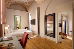 Seville. One of the La Cartuja suites at the Los Seises Sevilla hotel.