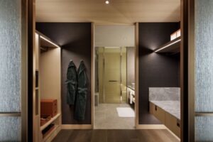 Japon. Suite gold de l'hôtel Fairmont à Tokyo.