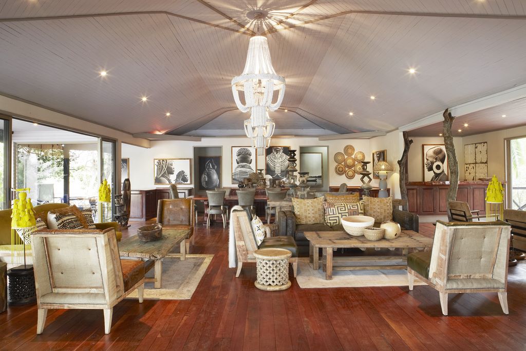 Namibie. Salon du Cascades Lodge. Micky Hoyle.