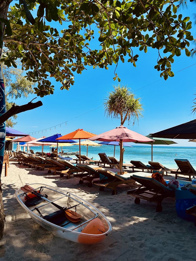 Indonesia. The perfect break on Gili Air: sand, sea and nothing to do but savour the moment.