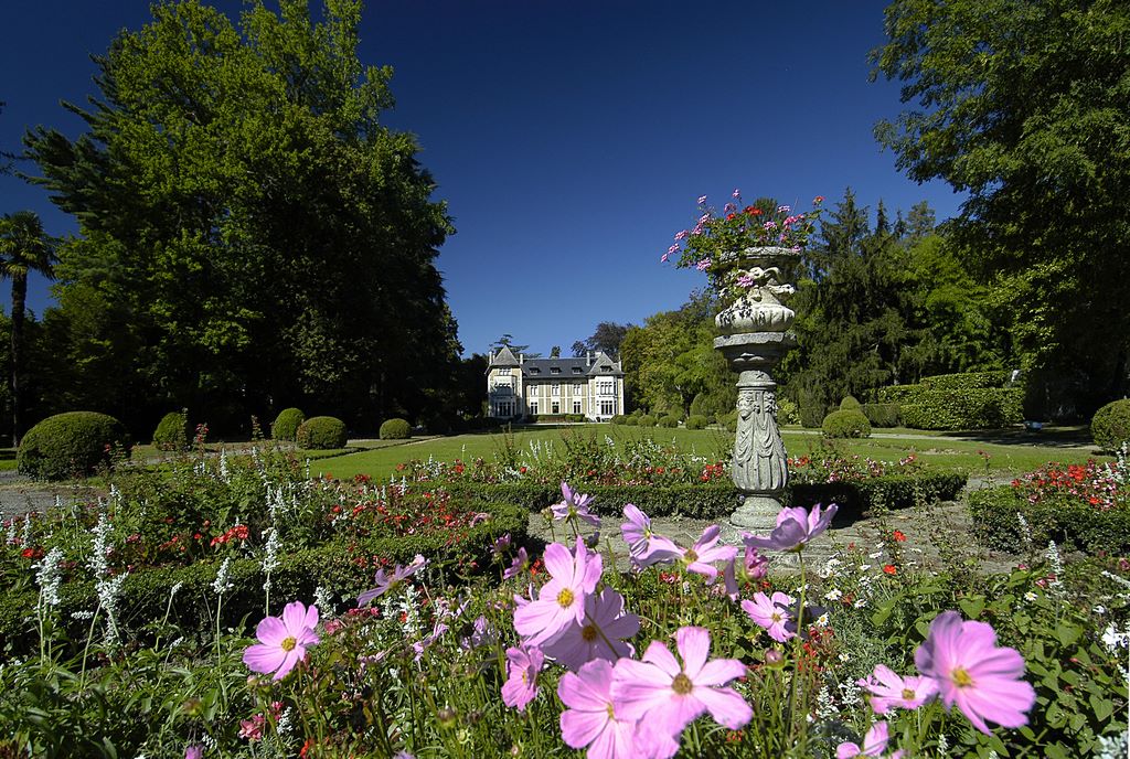France. Pau. Built in 1889 by a wealthy Parisian, Villa Saint Basil's, at 61 avenue Trespoey, was owned by Mr Tooley, the husband of a wealthy Argentinian heiress, before reverting to the town of Pau. OT Pau.