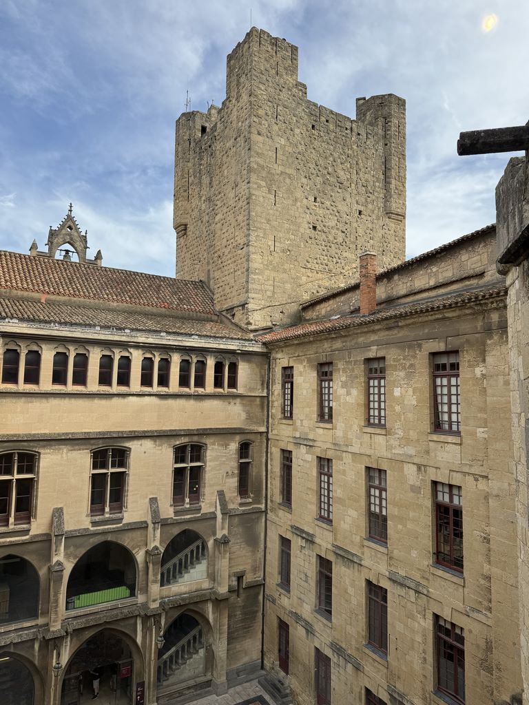 France. Narbonne. Climb to the top of the Gilles Aycelin Keep for an unforgettable panoramic view. 