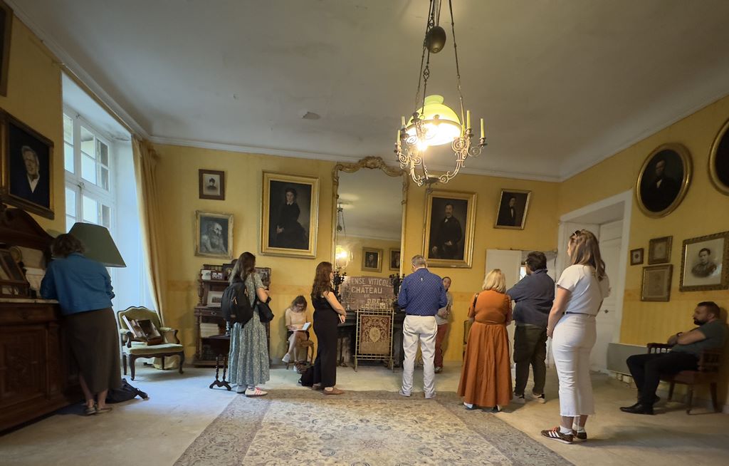 France. A tour of Château de Luc takes visitors from the historic rooms of the Château, where the region's winegrowing history is traced, to the most emblematic place: the 14th-century underground cellars.