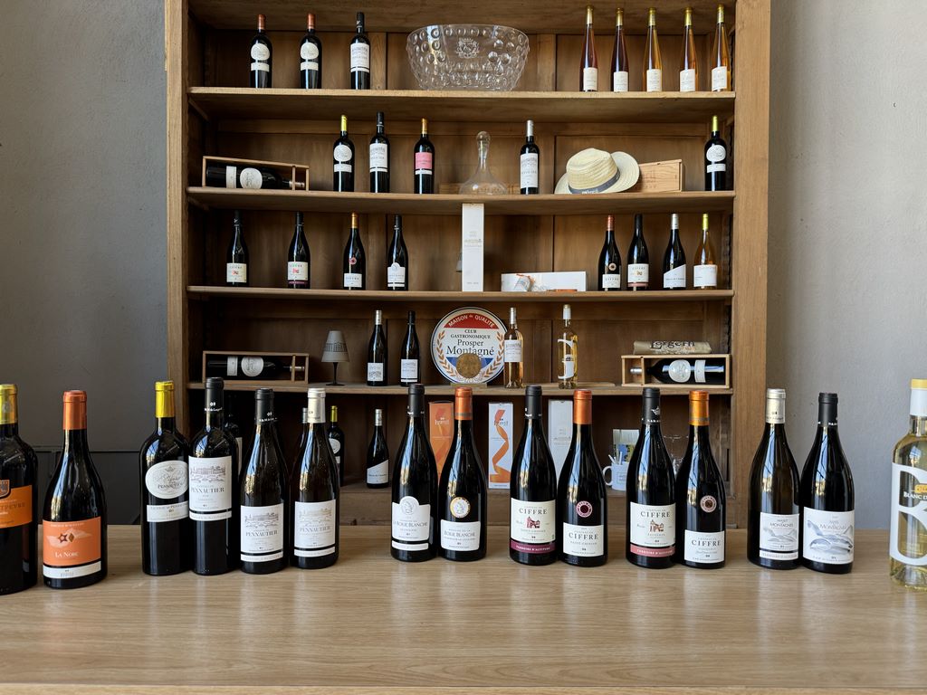 France. A sample of the Château de Pennautier production. 