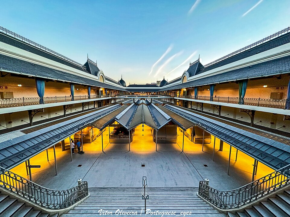 Portugal. Porto. Le Mercado do Bolhão est un élément structurant important du tissu urbain, intégré dans l’une des zones les plus dynamiques de la ville. Vitor-Oliveira/Commons.