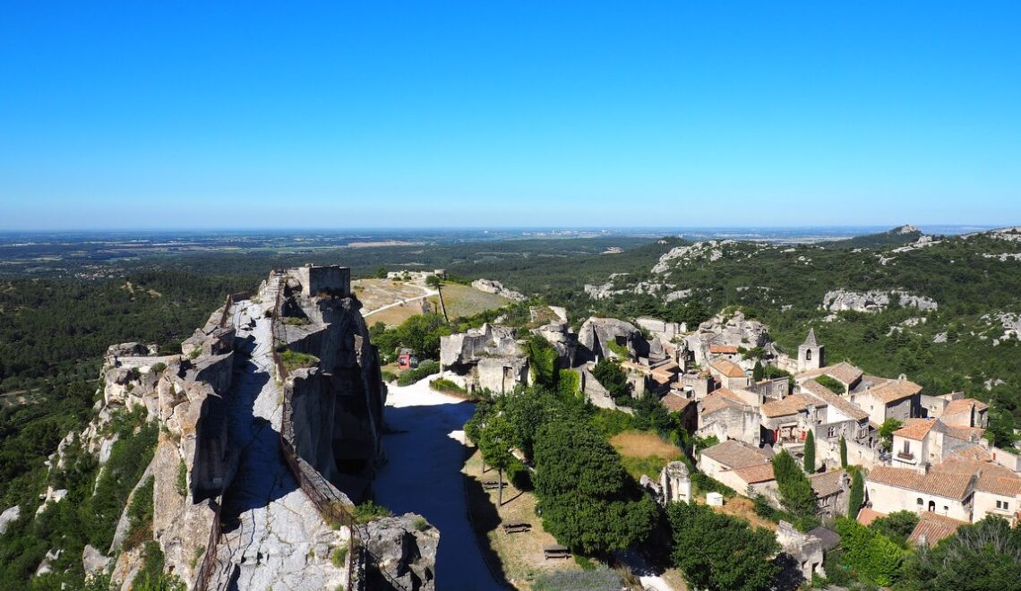 Les Baux de Provence and the Carrières de Lumières
