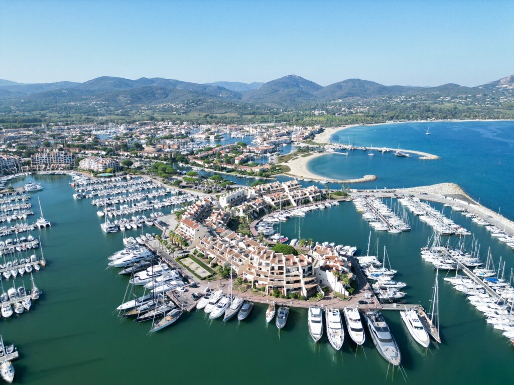 France. A la Marine de Cogolin, le temps a jeté l'ancre. © Golfe de-Saint Tropez.